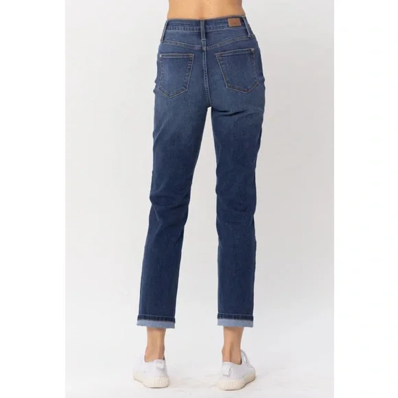 Judy Blue Cooling Boyfriend Fit Jeans 14W - Picture 5 of 8